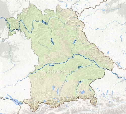 Bajorország vízrajza