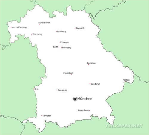 Bajorország városai