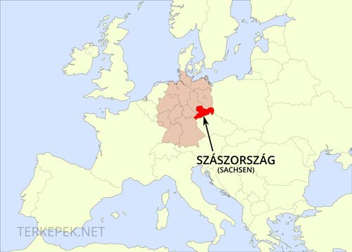 Hol van Szászország?
