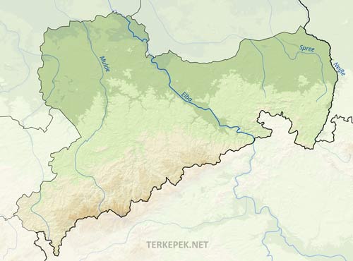 Szászország vízrajza