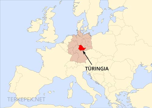 Hol van Türingia?